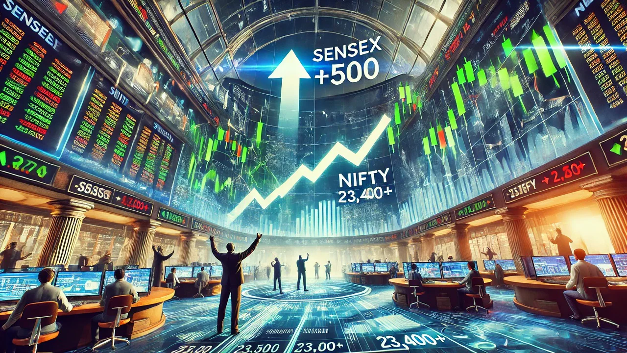 Markets Jump 1% as Global Trade Tensions Ease; PSU Banks and Auto Stocks Shine