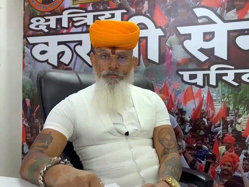 Karni Sena Leader Raj Shekhawat Detained by Delhi Police, General Caste Groups Express Anger