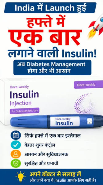 Weekly Insulin: Big Relief for Diabetes Patients, One Injection a Week Instead of Daily