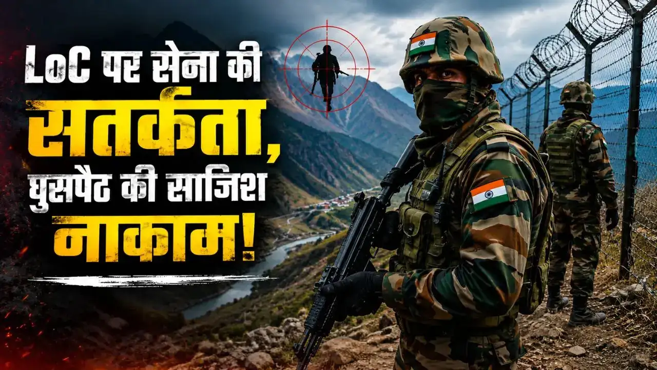 Indian Army Launches Search Operation After Suspected Infiltration Attempt Along LoC in Rajouri
