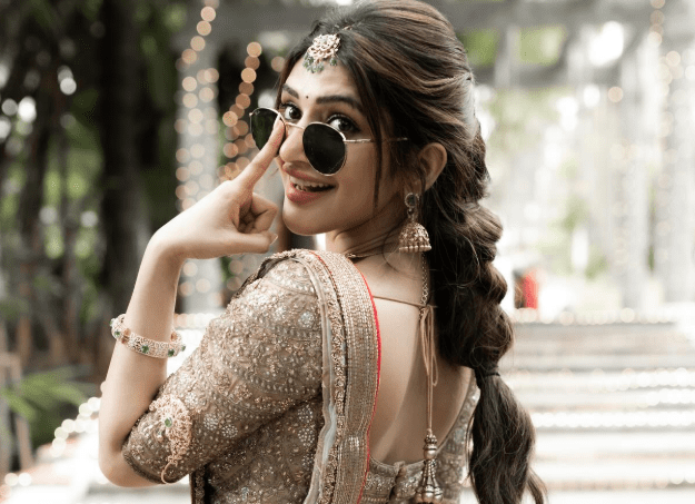 Sreeleela’s Kanjeevaram Half-Saree Look Is the Perfect Inspiration for Wedding Season